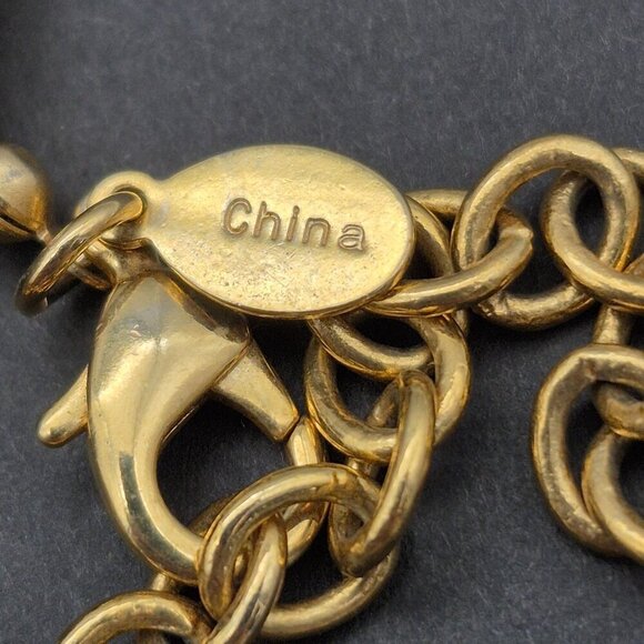 Joan Rivers Statement Necklace AB Wash Glass & Chunky Leopard Cheetah Print Bead - Picture 7 of 7